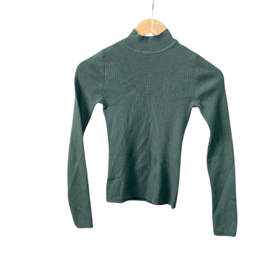 Sass & Bide Womens  Size XXS Long Sleeve Top Green 