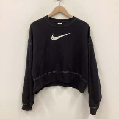 Nike Sweatshirt Black Size XS