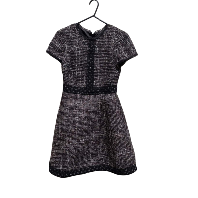Forever New Womens  Size 6 Mini Dress Beige / Black  / Maroon / White 