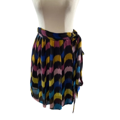 Gorman Womens  Size 6 Mini Skirt / Wrap Skirt Multicoloured 