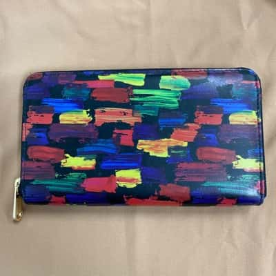  Womens Gianni Conti Colourful Genuine Leather Purse