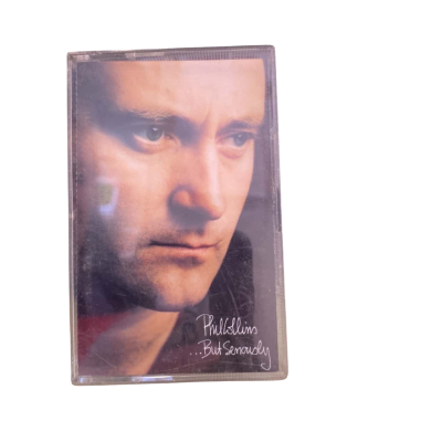 Cassette tape -Phil Collins   But seriously
