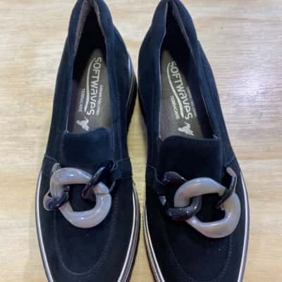 Softwaves Women’s Shoes Size 36 Black  