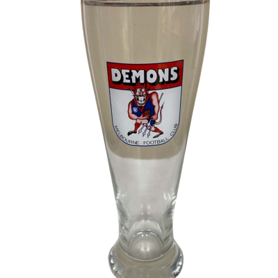 Vintage AFL Demons Glass