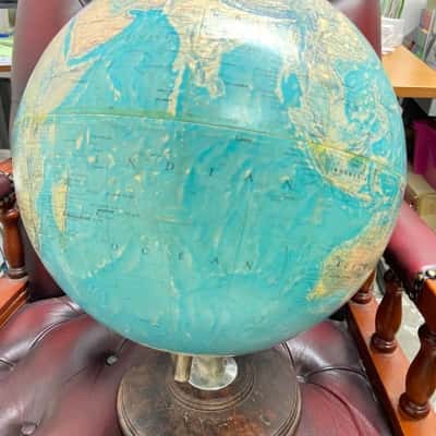 Vintage Earth Globe