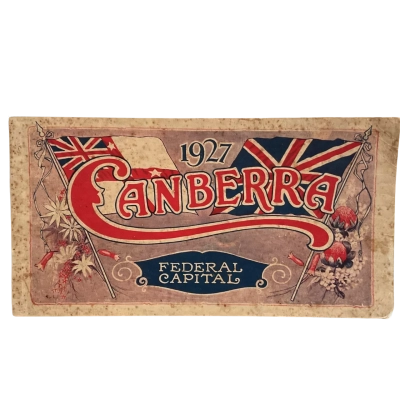 Vintage Canberra: Federal Capital 1927 Souvenir Booklet