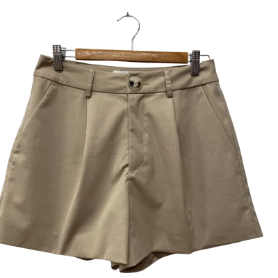 Rosalia for Atoir Women’s Tailored Shorts Size M Beige 