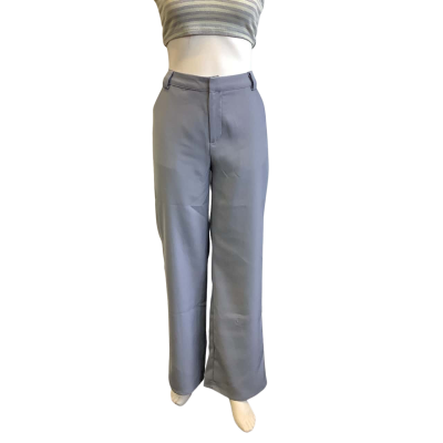 BNWT Perfect Stranger Women's Size 10 Faye High Rise Tailored Pant Grey 