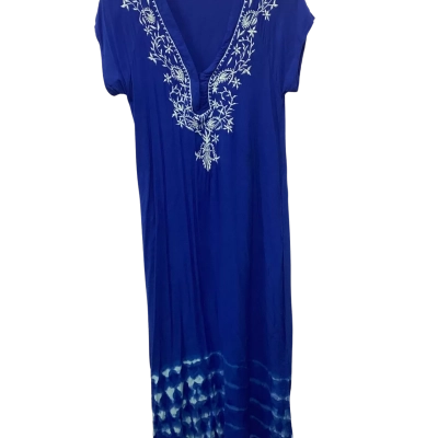 Adrift Womens  Size L Casual Dress Blue 