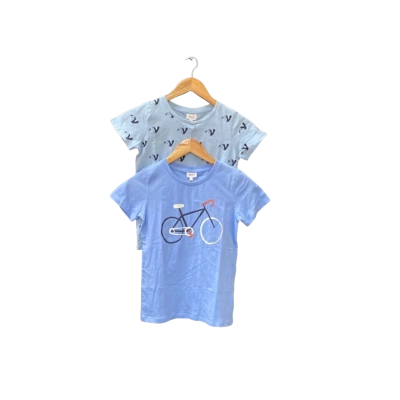 Seed Size 9 T-Shirt Blue/Pattern BNWT