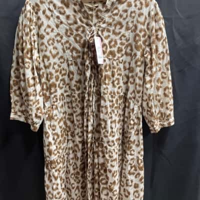 Lola Womens Size 12 / M Monroe Animal Dress