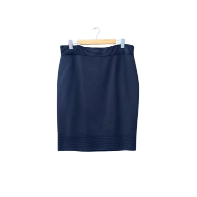 Trenery Size XL Pencil Skirt Black BNWT