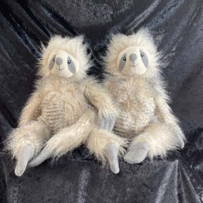 ADAIRS Sam Sloth Plush Toys x 2