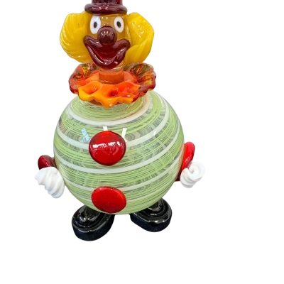 Murano Glass Clown Figurine