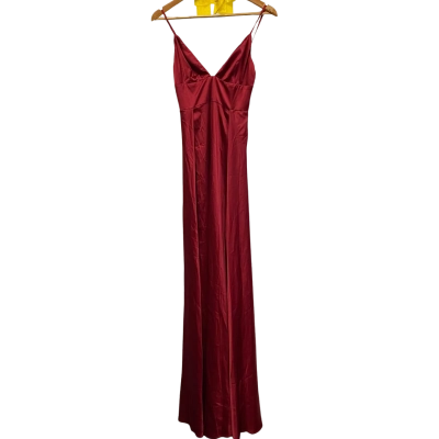 BNWT Abyss by Abby Womens  Size XS Maxi Dress Red 