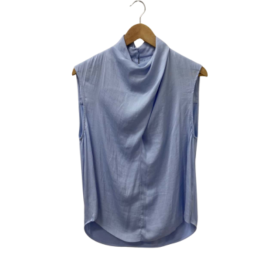 Saba Womens  Size M Sleeveless Top Blue 