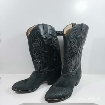 Bronco Mens Cowboy Boots PreOwned Authentic Size 7 