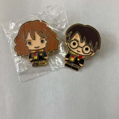 Harry Potter ‘Hermione & Harry’ Badge/Pin