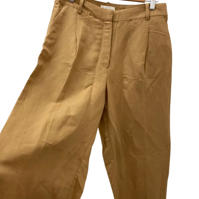 H&M Womens  Size 10 Wide Leg Pants Brown 