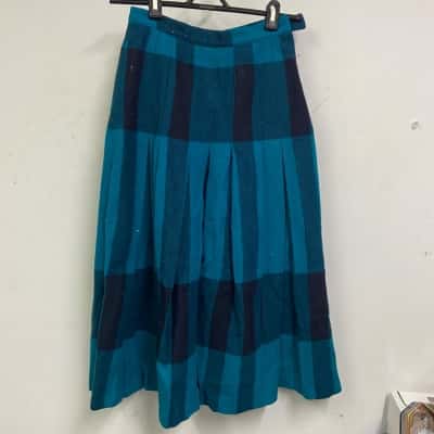 Sportscraft Size 10 Blue / Checked Kilt