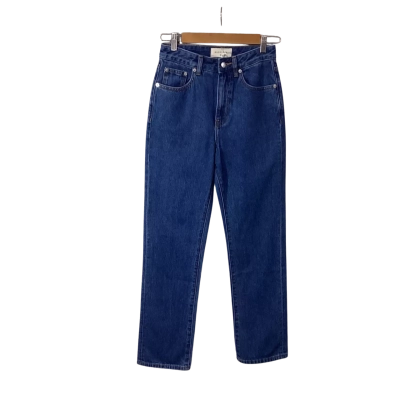 Nude Lucy Womens Size 24 Vintage Blue Denim Organic Straight Leg Jeans (new)