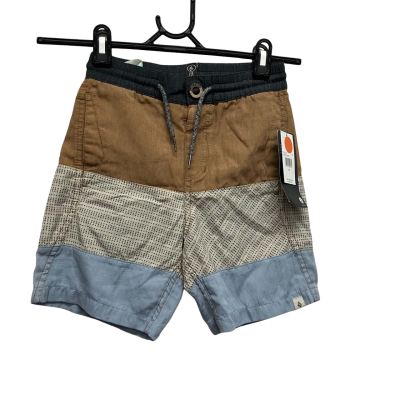 Volcom Kids  Size 8 Shorts Blue / Brown / Multicoloured 