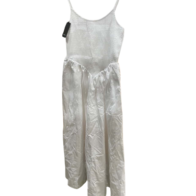 Decjuba Womens  Size 12 Maxi Dress White 