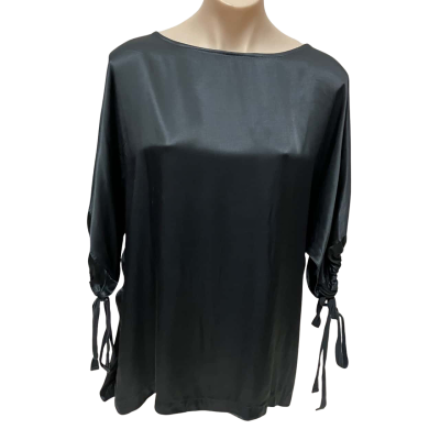 Imagine Womens  Size L 3/4 Sleeve Top Black  