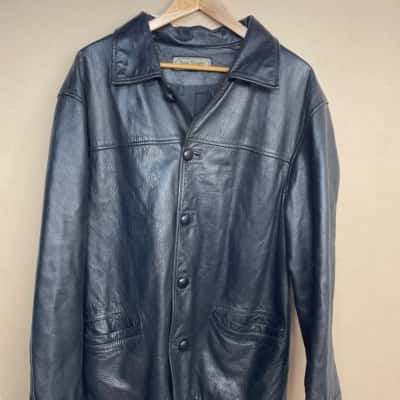 Peter Shearer Leather Jacket Size L