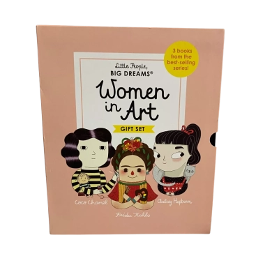 Little People Big Dreams Women In Art Book Gift Set 