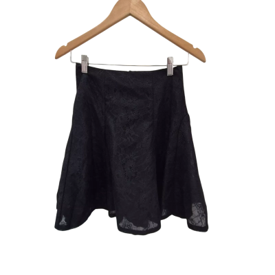 Alannah Hill Pride and Joy Womens Size 6 Black Skirt