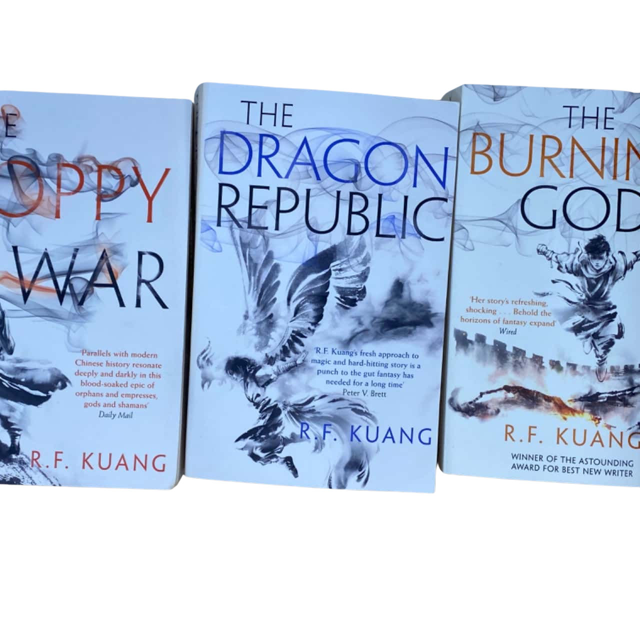 The Poppy War Trilogy by R.F. Kuang Paperback Set (s)