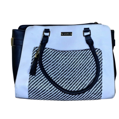Marikai Womens Shoulder Bag Black  / White 
