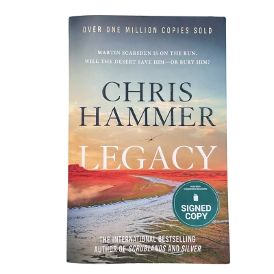 Legacy by Chris Hammer Signed Softback Book