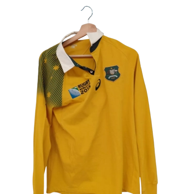 Asics  Australia Wallabies Mens  Size S Jersey 