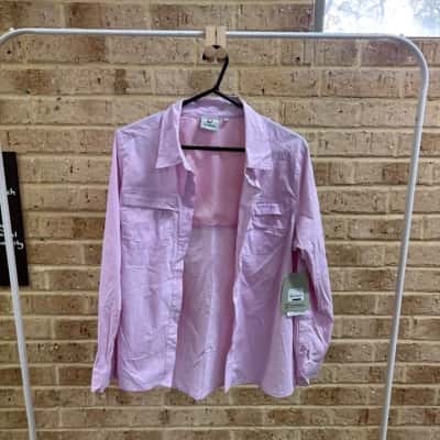 Gondwana Womens pink adventure shirt Size L 