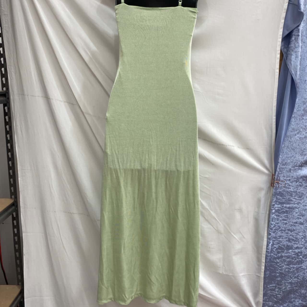 Glassons Womens Size XS Split Maxi Green Dress(s)