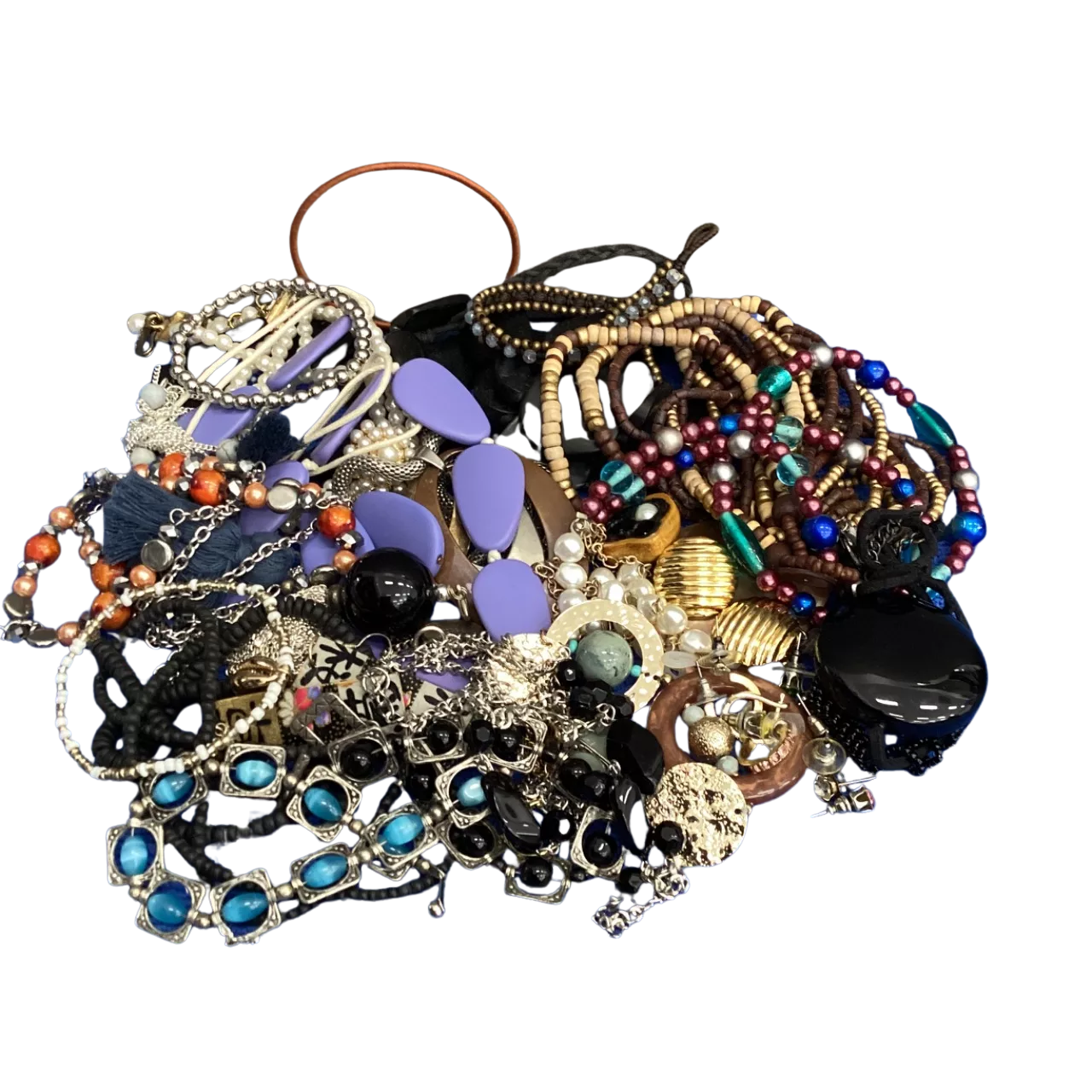 Assorted bag of jewellery (16)(s)