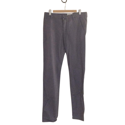 Brunn & Stengade Men’s Size 32/34 Slim fit Pants Grey/ Blue