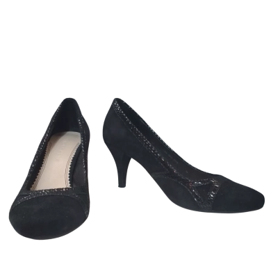 Florsheim Women’s  Size 36 Black Suede Heels