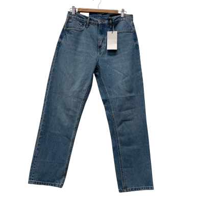 Zara Womens  Size 38 Mid Rise Jeans / Slim Fit Jeans / Straight Leg Jeans Blue 