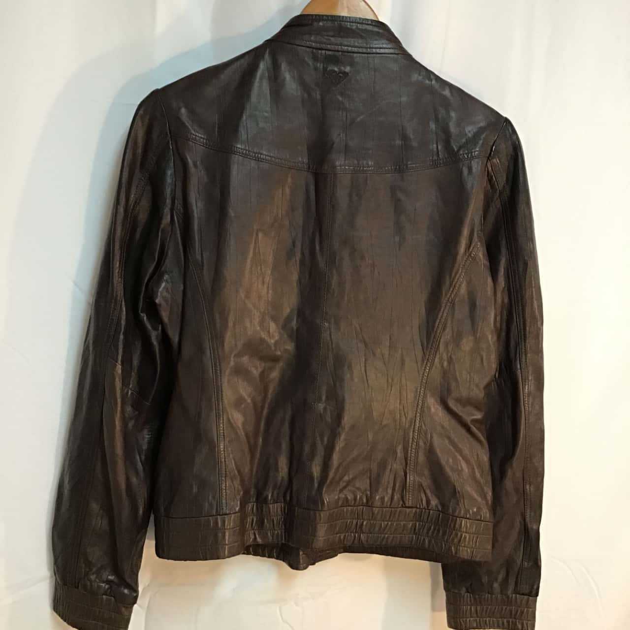 ジャケット・アウター archive roxy leather jacket Roxy Womens Size 14 Brown Leather Jacket(s)