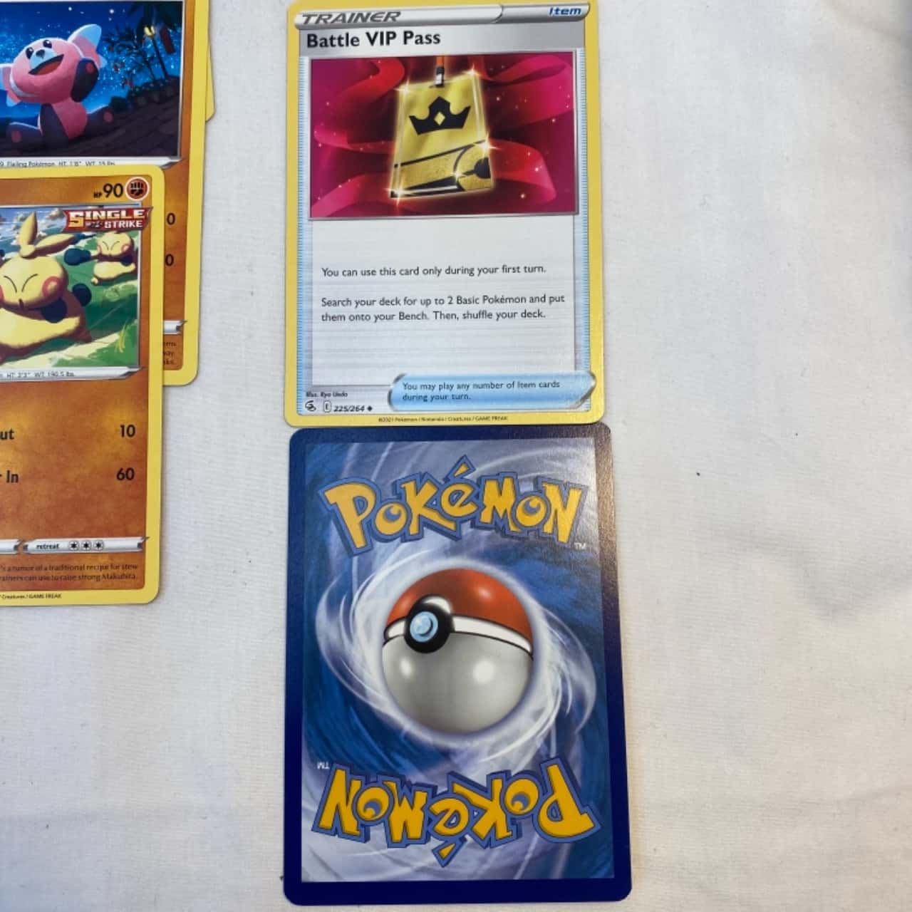 Pok mon Deck Of 66 Cards Genuine In English Evolving Skies s 