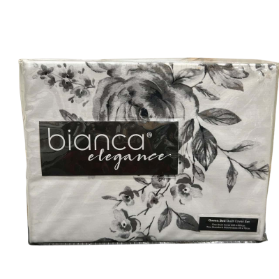 New With Tags BIANCA ELEGANCE Queen Bed Quilt Cover Set