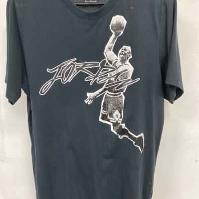 Jordan Mens  Size M T-Shirt Black  