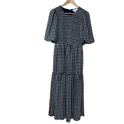 Brand New - Witchery Checked Shirred Dress - Sized 10