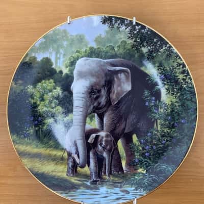W.S. George ‘The Asian Elephant’ collectable plate
