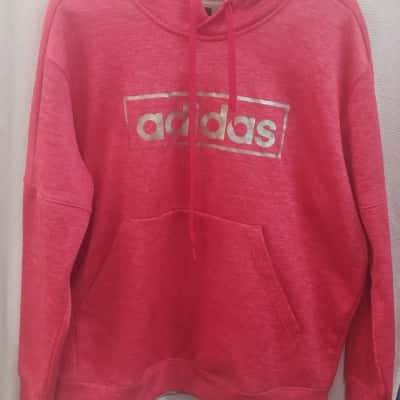 Adidas Womens  Size XXL Hoodie / Pullover Red / Silver 
