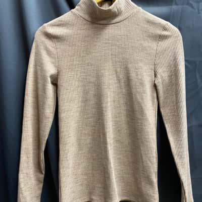 Seed Heritage Womens Size XS Chocolate Brown Top