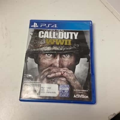 PS4 call of duty WWII game